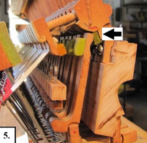 Bridle strap repair 5